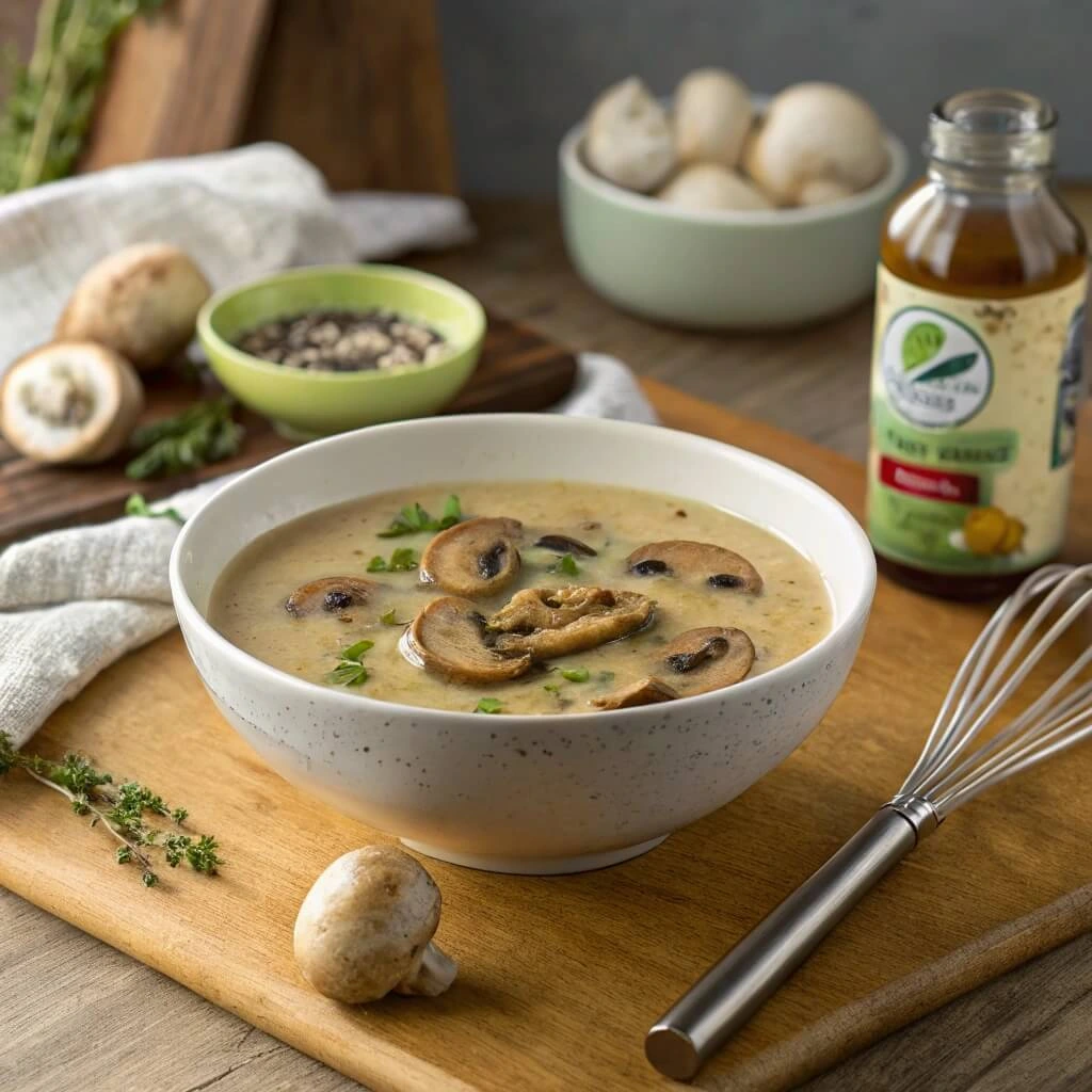 Substitute for cream of mushroom soup: Vegan and Gluten-Free Replacement