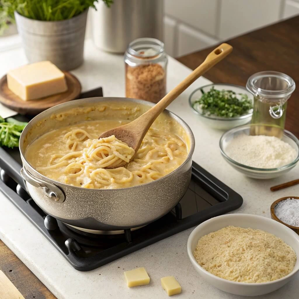 Delicious Pasta Roni Fettuccine Alfredo