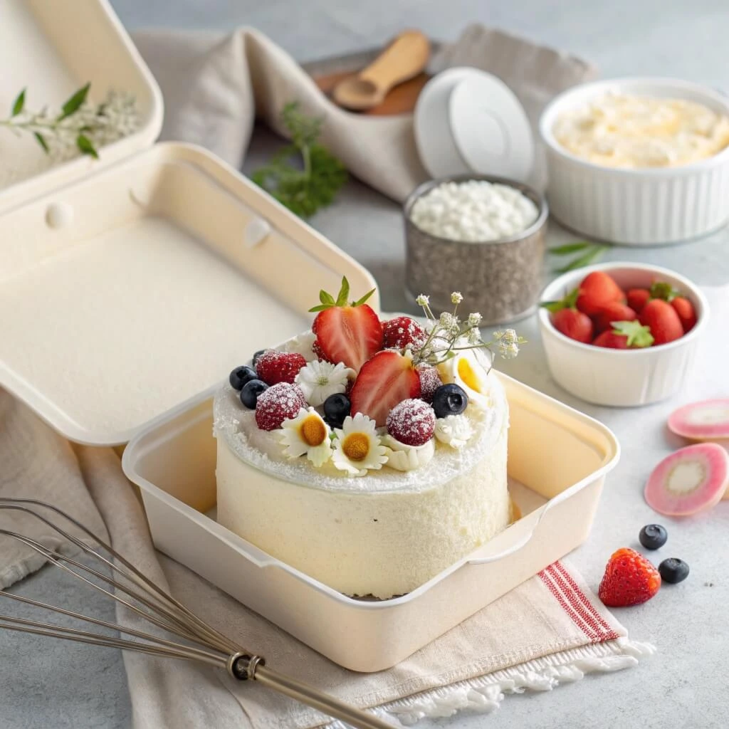 What is a bento cake? A small, round cake with pastel frosting and sprinkles.